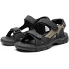 image:imageDREAM PAIRS Mens Arch Support Hiking Walking Sandals Sport Outdoor Athletic Comfortable Open toe Summer Beach Water Sandals For MenBlackGrey