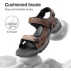 image:imageDREAM PAIRS Mens Arch Support Hiking Walking Sandals Sport Outdoor Athletic Comfortable Open toe Summer Beach Water Sandals For MenBrown