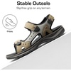 image:imageDREAM PAIRS Mens Arch Support Hiking Walking Sandals Sport Outdoor Athletic Comfortable Open toe Summer Beach Water Sandals For MenSand