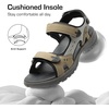 image:imageDREAM PAIRS Mens Arch Support Hiking Walking Sandals Sport Outdoor Athletic Comfortable Open toe Summer Beach Water Sandals For MenSand