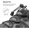 image:imageDREAM PAIRS Mens Sandals Hiking Water Sport Athletic Beach Outdoor Comfortable Casual Closed Toe Summer Sandal ShoesBlackDark Grey