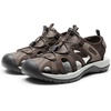 image:imageDREAM PAIRS Mens Sandals Hiking Water Sport Athletic Beach Outdoor Comfortable Casual Closed Toe Summer Sandal ShoesBrown