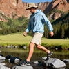 image:imageDREAM PAIRS Mens Sandals Hiking Water Sport Athletic Beach Outdoor Comfortable Casual Closed Toe Summer Sandal ShoesDark Blue
