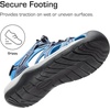 image:imageDREAM PAIRS Mens Sandals Hiking Water Sport Athletic Beach Outdoor Comfortable Casual Closed Toe Summer Sandal ShoesNavy