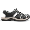 image:imageDREAM PAIRS Mens Support Sandals Athletic Outdoor QuickDry Mesh Closed Toe Lightweight Comfortable Water ShoesBlack