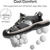 image:imageDREAM PAIRS Mens Support Sandals Athletic Outdoor QuickDry Mesh Closed Toe Lightweight Comfortable Water ShoesBlack