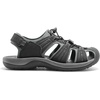 image:imageDREAM PAIRS Mens Support Sandals Athletic Outdoor QuickDry Mesh Closed Toe Lightweight Comfortable Water ShoesBlackDark Grey