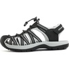 image:imageDREAM PAIRS Womens Closed Toe Hiking Summer Outdoor Sport Athletic SandalsBlackLightGreyYellow