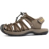 image:imageDREAM PAIRS Womens Closed Toe Hiking Summer Outdoor Sport Athletic SandalsKhakiYellow