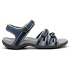 image:imageDREAM PAIRS Womens Comfortable Hiking Walking Sandal with Adjustable Hook and Loop Strap Sports TravelSummer Beach Outdoor Light Weight Water ShoesNavy