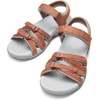 image:imageDREAM PAIRS Womens Comfortable Hiking Walking Sandal with Adjustable Hook and Loop Strap Sports TravelSummer Beach Outdoor Light Weight Water ShoesOrange