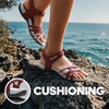 image:imageDREAM PAIRS Womens Sandals Light Weight Hiking Sandals for Women Comfortable Athletic QuickDrying Walking Hiking Water SandalsRed