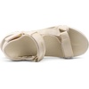 image:imageDREAM PAIRS Womens Sandals Light Weight Hiking Sandals for Women Comfortable Athletic QuickDrying Walking Water Sandals With Hook And Loop StrapsBeige