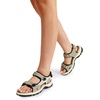 image:imageDREAM PAIRS Womens Walking Sport Athletic Sandals Comfort Open Toe Casual Outdoor Hiking Summer ShoesBeige