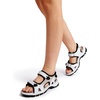image:imageDREAM PAIRS Womens Walking Sport Athletic Sandals Comfort Open Toe Casual Outdoor Hiking Summer ShoesWhiteBeige
