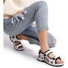 image:imageDREAM PAIRS Womens Walking Sport Athletic Sandals Comfort Open Toe Casual Outdoor Hiking Summer ShoesWhiteBeige