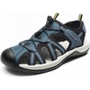 image:imageDREAM PAIRS Mens Sandals Hiking Water Sport Athletic Beach Outdoor Comfortable Casual Closed Toe Summer Sandal ShoesDark Blue