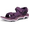 image:imageDREAM PAIRS Womens Arch Support Hiking Sandals Sport Outdoor Athletic Comfortable Summer Beach Water SandalsBurgundy