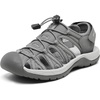 image:imageDREAM PAIRS Womens Closed Toe Hiking Summer Outdoor Sport Athletic SandalsGrey