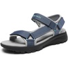 image:imageDREAM PAIRS Womens Sandals Light Weight Hiking Sandals for Women Comfortable Athletic QuickDrying Walking Water Sandals With Hook And Loop StrapsDark Blue