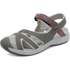 image:imageDREAM PAIRS Womens Sport Athletic Sandals Outdoor Hiking SandalsGreyCoral