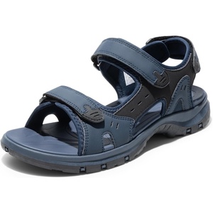 image:imageDREAM PAIRS Mens Arch Support Hiking Walking Sandals Sport Outdoor Athletic Comfortable Open toe Summer Beach Water Sandals For MenNavy