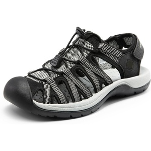 image:imageDREAM PAIRS Womens Closed Toe Hiking Summer Outdoor Sport Athletic SandalsBlackknit