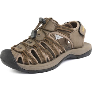 image:imageDREAM PAIRS Womens Closed Toe Hiking Summer Outdoor Sport Athletic SandalsKhakiYellow