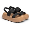 image:imageDREAM PAIRS Womens Platform Water Sandals Adjustable Lightweight Waterproof Summer Beach Wedge Chunky SandalsBlack