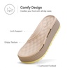 image:imageDREAM PAIRS Womens Platform Water Sandals Adjustable Lightweight Waterproof Summer Beach Wedge Chunky SandalsSand