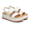 image:imageDREAM PAIRS Womens Platform Water Sandals Adjustable Lightweight Waterproof Summer Beach Wedge Chunky SandalsWhite