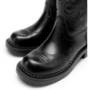 image:imageDREAM PAIRS Cowboy Cowgirl Boots for Women Round Toe Embroidered Mid Calf Western Boots for Work Country Concerts Rodeos Casual OutingsBlack