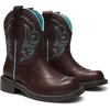 image:imageDREAM PAIRS Cowboy Cowgirl Boots for Women Round Toe Embroidered Mid Calf Western Boots for Work Country Concerts Rodeos Casual OutingsBrown
