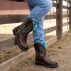 image:imageDREAM PAIRS Cowboy Cowgirl Boots for Women Round Toe Embroidered Mid Calf Western Boots for Work Country Concerts Rodeos Casual OutingsClassic Brown