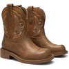 image:imageDREAM PAIRS Cowboy Cowgirl Boots for Women Round Toe Embroidered Mid Calf Western Boots for Work Country Concerts Rodeos Casual OutingsTan