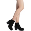 image:imageDREAM PAIRS Womens Ankle Boots Chunky Heel Platform Fall Heeled Short Booties ShoesBlack