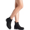 image:imageDREAM PAIRS Womens Ankle Boots Chunky Low Heel Chelsea Booties Slip On Elastic Fall Short BootsBlack
