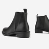 image:imageDREAM PAIRS Womens Ankle Boots Chunky Low Heel Chelsea Booties Slip On Elastic Fall Short BootsBlackPu