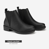 image:imageDREAM PAIRS Womens Ankle Boots Chunky Low Heel Chelsea Booties Slip On Elastic Fall Short BootsBlackPu