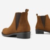 image:imageDREAM PAIRS Womens Ankle Boots Chunky Low Heel Chelsea Booties Slip On Elastic Fall Short BootsCamel