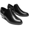 image:imageDREAM PAIRS Womens Ankle Boots Fall Boots Leather Thick Heel Side Zip Women Low Chunky Heeled BootiesBlackpu