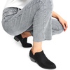 image:imageDREAM PAIRS Womens Ankle Boots Fall Boots Leather Thick Heel Side Zip Women Low Chunky Heeled BootiesBlacksuede