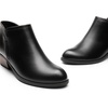 image:imageDREAM PAIRS Womens Ankle Boots Low Chunky Heel Comfortable Short Fall Booties ShoesBlackpu