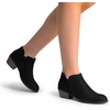 image:imageDREAM PAIRS Womens Ankle Boots Low Chunky Heel Comfortable Short Fall Booties ShoesBlacksuede