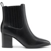 image:imageDREAM PAIRS Womens Ankle Boots Pointed Toe Chunky Block Heel Ankle Bootie Fall Short Booties ShoesBlackpu