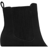 image:imageDREAM PAIRS Womens Ankle Boots Pointed Toe Chunky Block Heel Ankle Bootie Fall Short Booties ShoesBlacksuede