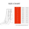 image:imageDREAM PAIRS Womens Chunky Heel Ankle Booties Pointed Toe Short BootsWhitePu3