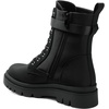 image:imageDREAM PAIRS Womens Combat Platform Boots Lace Up Lug Sole Buckle Ankle Booties ShoesBlack