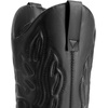 image:imageDREAM PAIRS Womens Cowboy Boots Mid Calf Cowgirl Boots Embroidery Stitched Western BootsAll Black