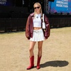 image:imageDREAM PAIRS Womens Cowboy Boots Mid Calf Cowgirl Boots Embroidery Stitched Western BootsRed
